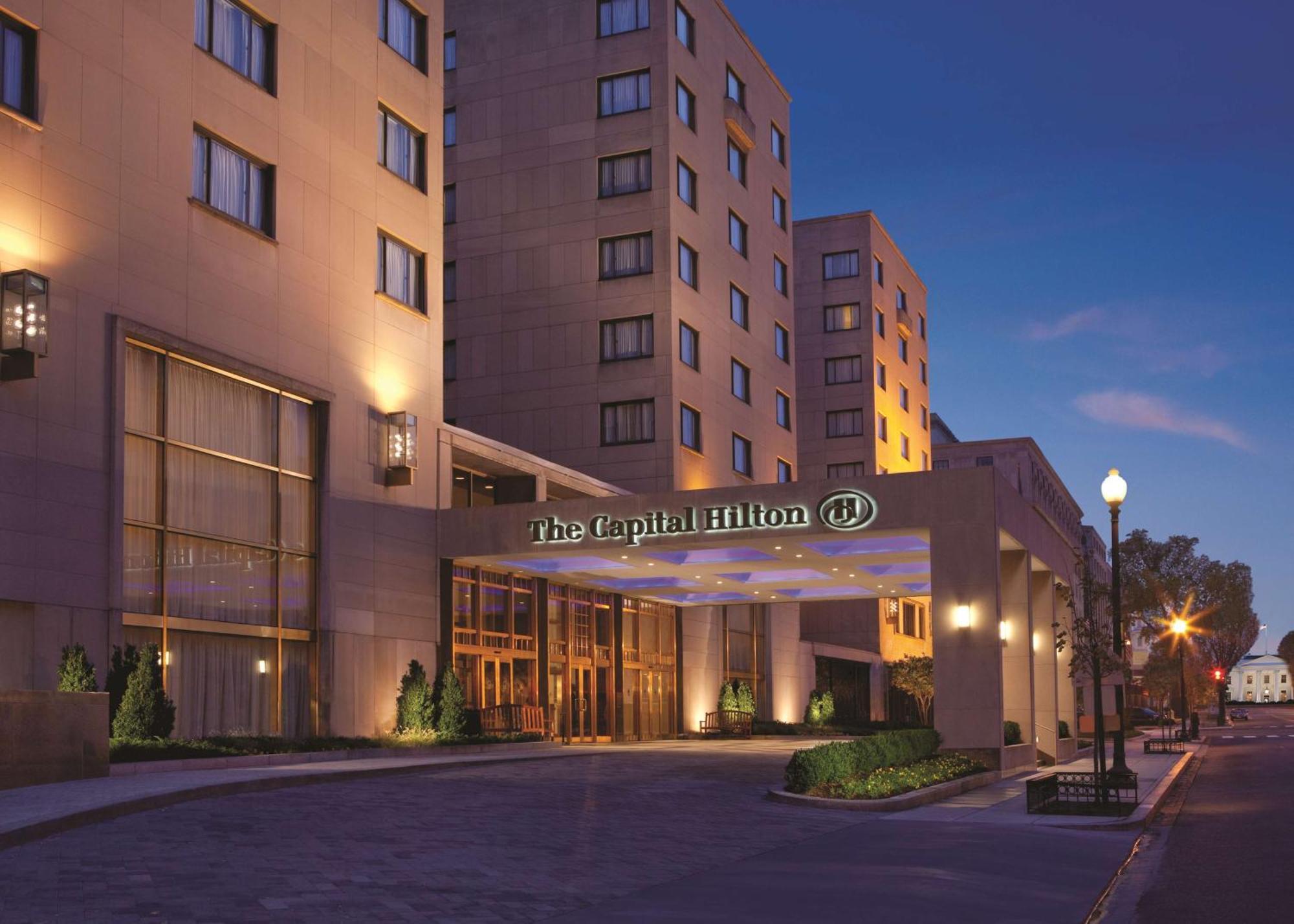 Capital Hilton Hotell Washington Exteriör bild