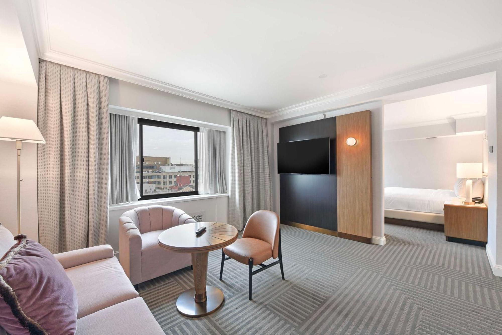 Capital Hilton Hotell Washington Exteriör bild